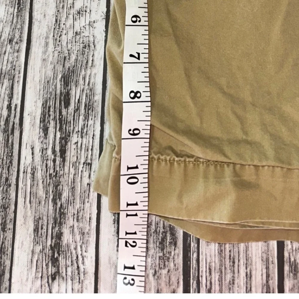 Ralph Lauren Polo Jeans Co. Beige Military Surplus Cargo Shorts Size 34 Vintage‎